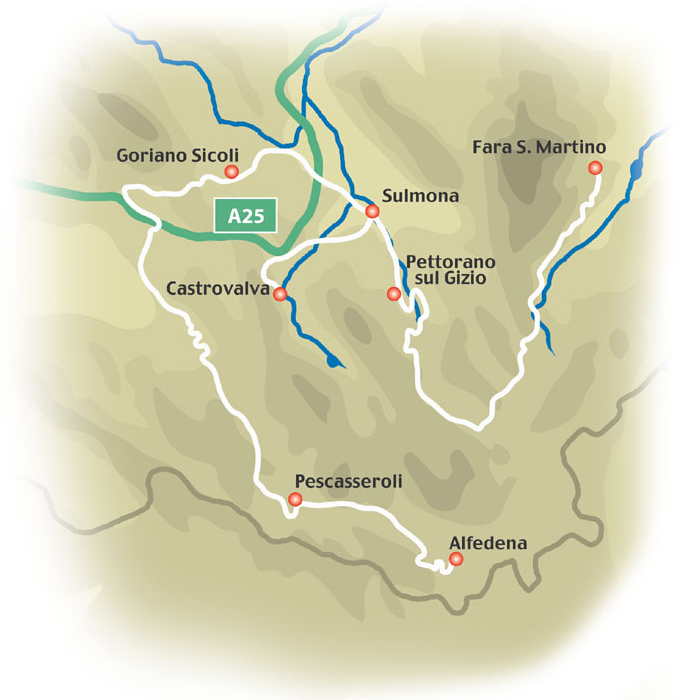  Escher in Abruzzo itinerario