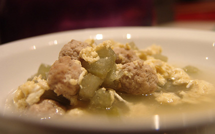 Brodo di cardo natalizio abruzzese