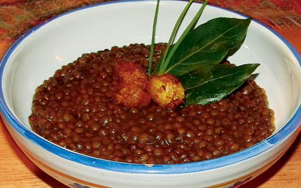 Zuppa di lenticchie ricetta abruzzese